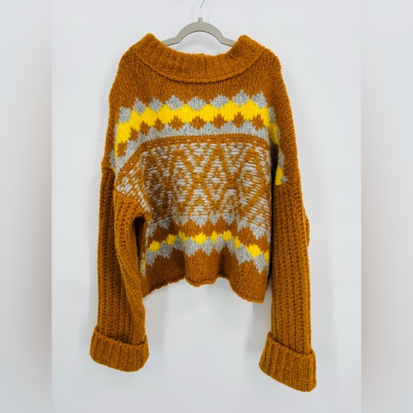 NWT Free People alpine pullover sweater - Picture 4 of 7